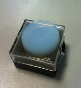 A piece of aerogel from...